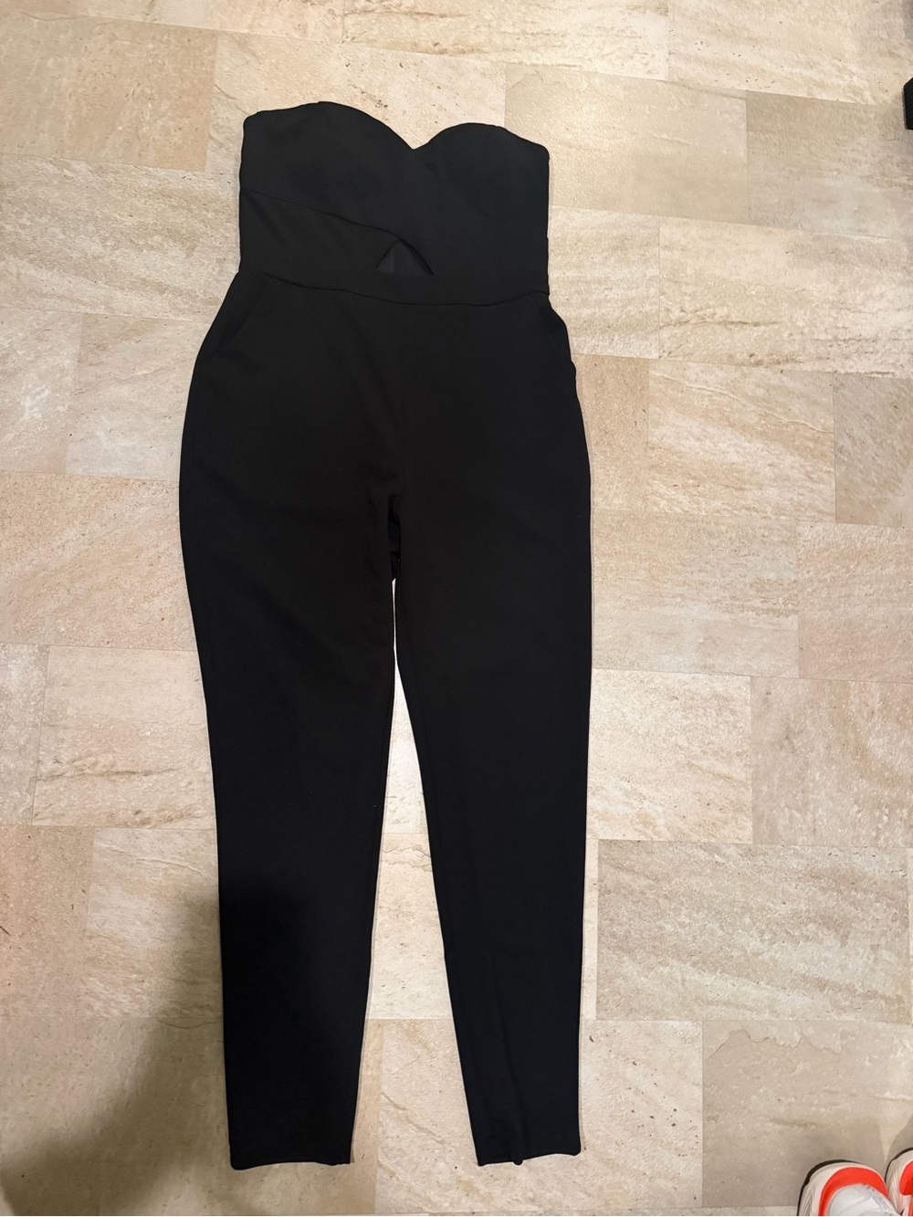 Windsor Black Strapless Jumpsuit